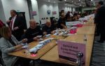 Rebecca Long Bailey at Salford General Election Count